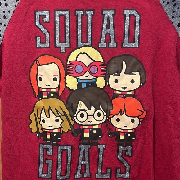 Harry Potter long sleeve  squad goals shirt size large (10/12 ). - Picture 3 of 6